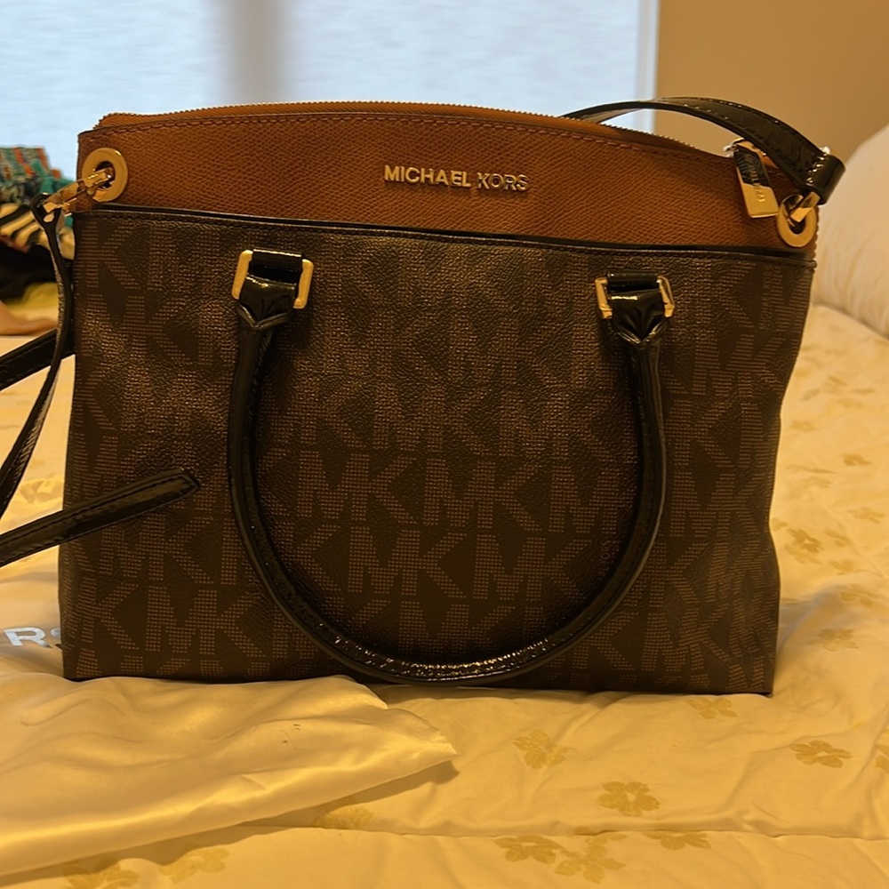 Michael Kors Monogram Shoulder Bag